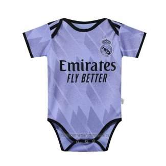 Camiseta del Real Madrid 2ª Equipacion Bebe 2022-2023