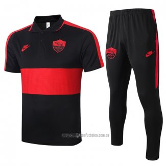 Conjunto Polo Roma 2020-2021 Negro